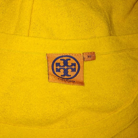 ❤️TORY BURCH MARIGOLD /  YELLOW Top Sz XS - Picture 3 of 6